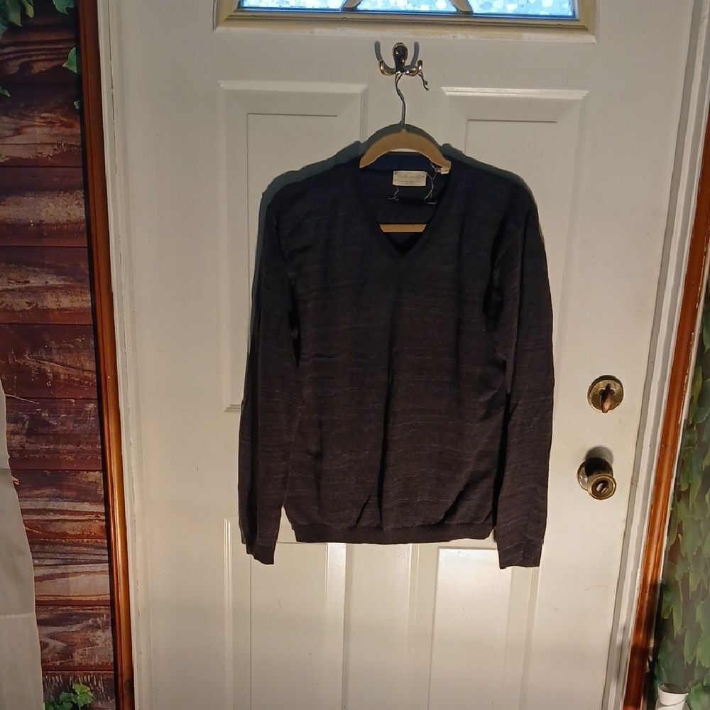 Weatherproof Men's V-Neck Sweater - Dark Gray RL63